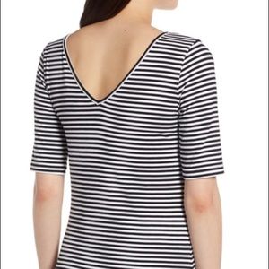 Halogen Reverse Neck Tee